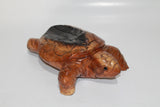 Teak Wood Turtle got Burned