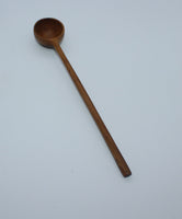 Straight Round Spoon, Coffee-Juice-Sugar (Teak)