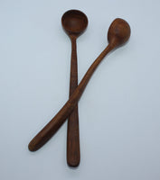 Curved Round Spoon, Coffee-Juice-Sugar (Teak)