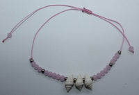 Anklet with Shells and Artificial Stone