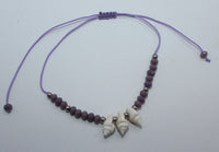 Anklet with Shells and Artificial Stone