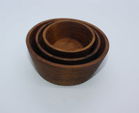 Small Bowl as Set of 3 (Teak)