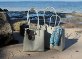 Bags from Recycled Plastic (White / Silver)