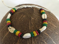 Bracelet Rasta With Shell