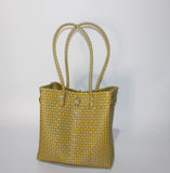 Bags from Recycled Plastic (Yellow / White)