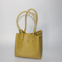 Bags from Recycled Plastic (Yellow / White)