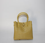 Bags from Recycled Plastic (Yellow / White)