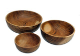 Bowl as Set of 3 (Teak)