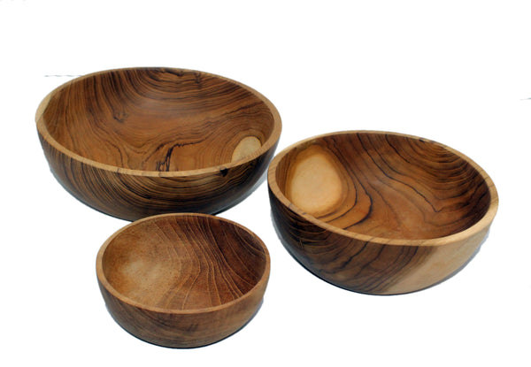 Bowl as Set of 3 (Teak)