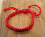 Bracelet from Yarn