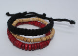 Bracelet from Wood-Beads on elastic