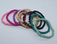 Bracelet from Artificial Stone on elastic