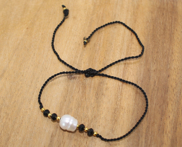 Anklet with Large Water Pearl