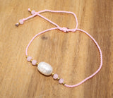 Bracelet with Large Water Pearl