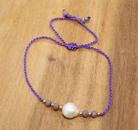 Bracelet with Large Water Pearl