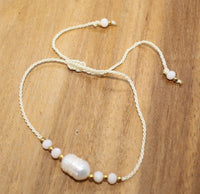 Bracelet with Large Water Pearl