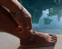 Anklet or Bracelets in Turquoise / India Style