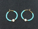 Earrings with Freshwater Pearl