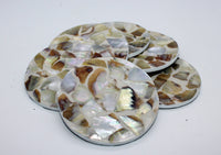 Round coaster set of 6