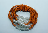 Elastic Beads Bracelet with Fresh Water Pearls