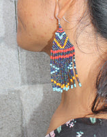 Long Earrings from Beads