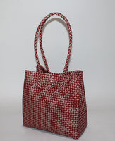 Bags from Recycled Plastic (Red / White)