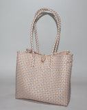 Bags from Recycled Plastic (White / Gold)