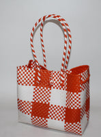 Bags from Recycled Plastic (Box Orange / White)