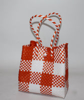 Bags from Recycled Plastic (Box Orange / White)