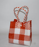 Bags from Recycled Plastic (Box Orange / White)