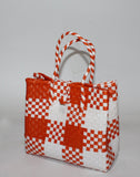 Bags from Recycled Plastic (Box Orange / White)