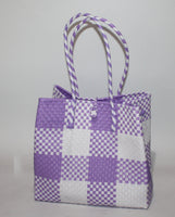 Bags from Recycled Plastic (Box Purple / White)