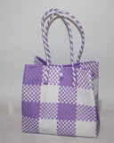 Bags from Recycled Plastic (Box Purple / White)