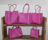 Bags from Recycled Plastic (Pink)