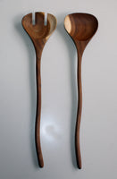 Salad Set with Retro Grab (Teak)