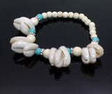 Bracelet, from Shell and Artificial Stone