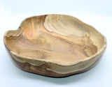 Bowl With Natural Finish (Teak)