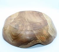 Bowl With Natural Finish (Teak)