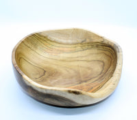 Bowl With Natural Finish (Teak)