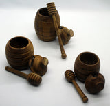 Honey Pot from Teak (Teak)