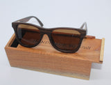 Unisex Sunglasses Made From Wood (Black Lens)