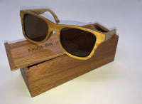 Unisex Sunglasses Made From Wood (Brown Lens)