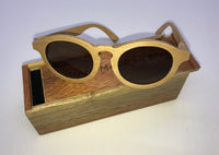 Lady Sunglasses Made From Wood (Brown Lens)