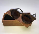 Lady Sunglasses Made From Wood (Brown Lens)