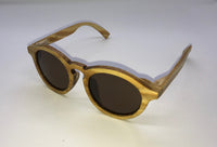 Lady Sunglasses Made From Wood (Black Lens)