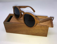 Lady Sunglasses Made From Wood (Brown Lens)