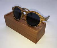 Lady Sunglasses Made From Wood (Brown Lens)