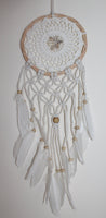 Dream Catcher with Shell (Beige)