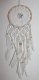 Dream Catcher with Shell (White)