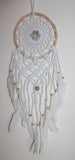 Dream Catcher with Shell (White)